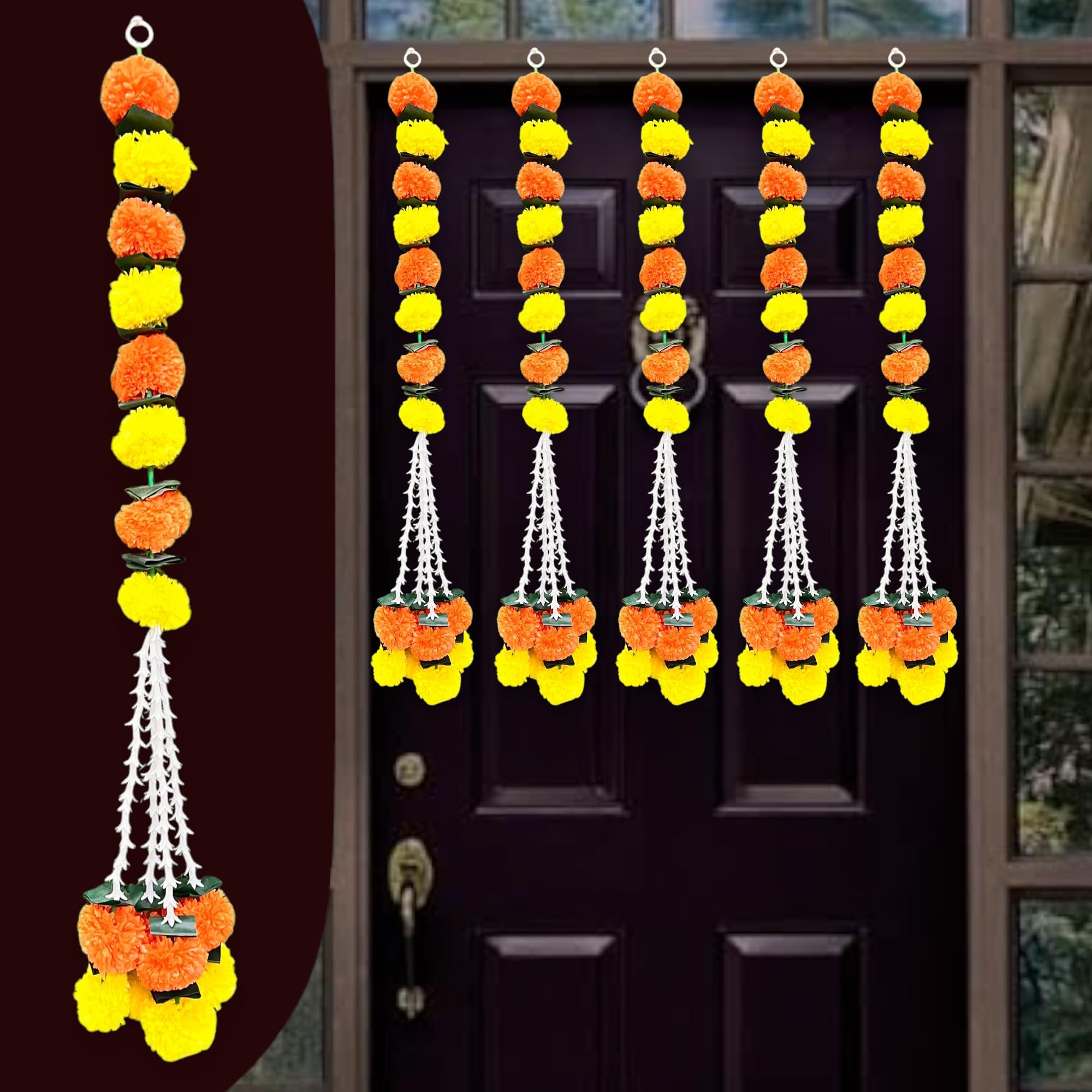 Rajasthan Marigold Garland - Diwali & Wedding Decor -14 Rajasthan Marigold Garland - Diwali & Wedding Decor -14