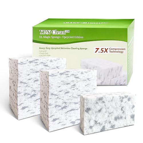 Magic Sponge Erasers Regenerative Material, 7.5X High-Density Melamine Foam Cleaning