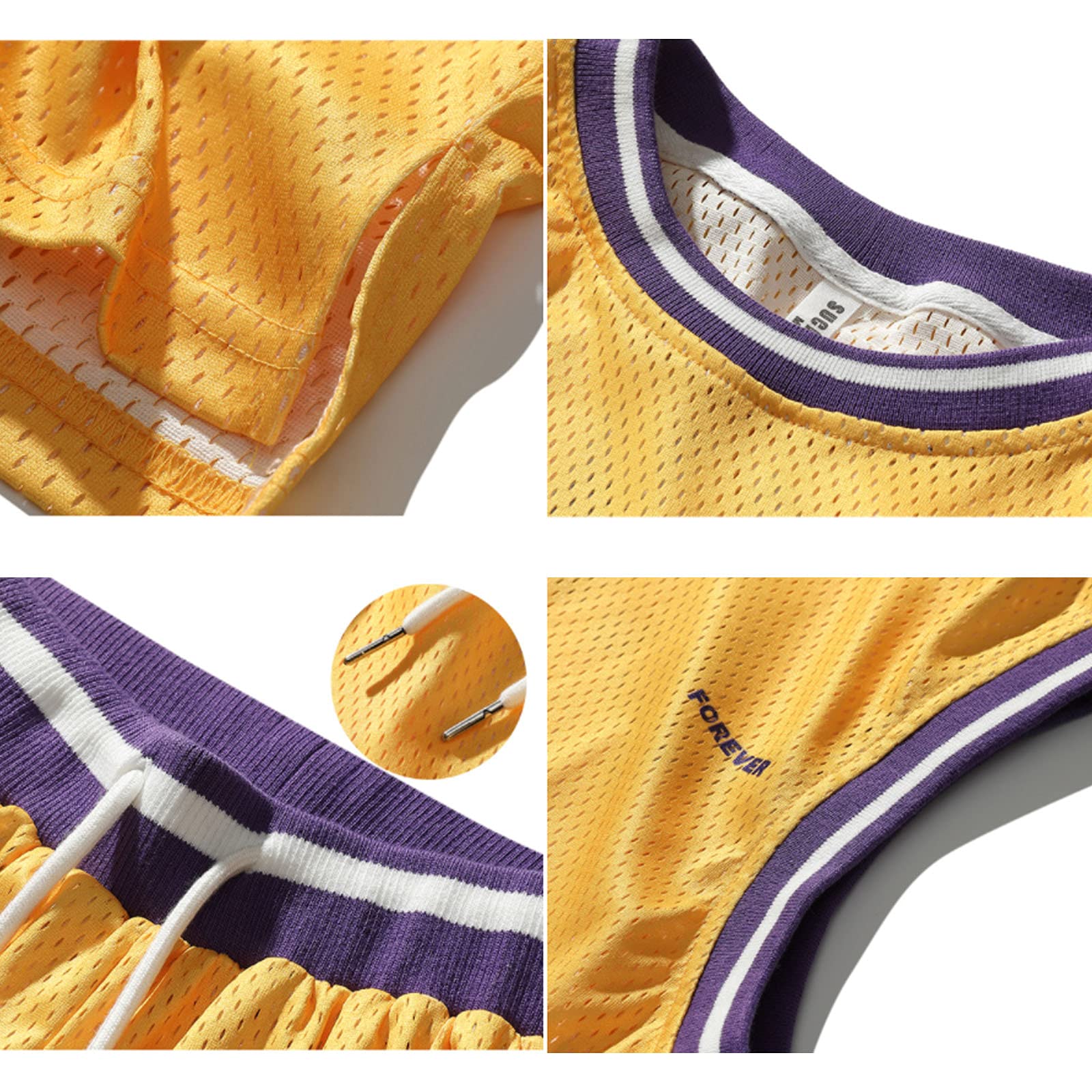 Camisetas de Baloncesto Chaleco y Pantalones Cortos 24# Uniforme Deportivo Informal de Moda para Hombres/Fútbol Callejero Juvenil