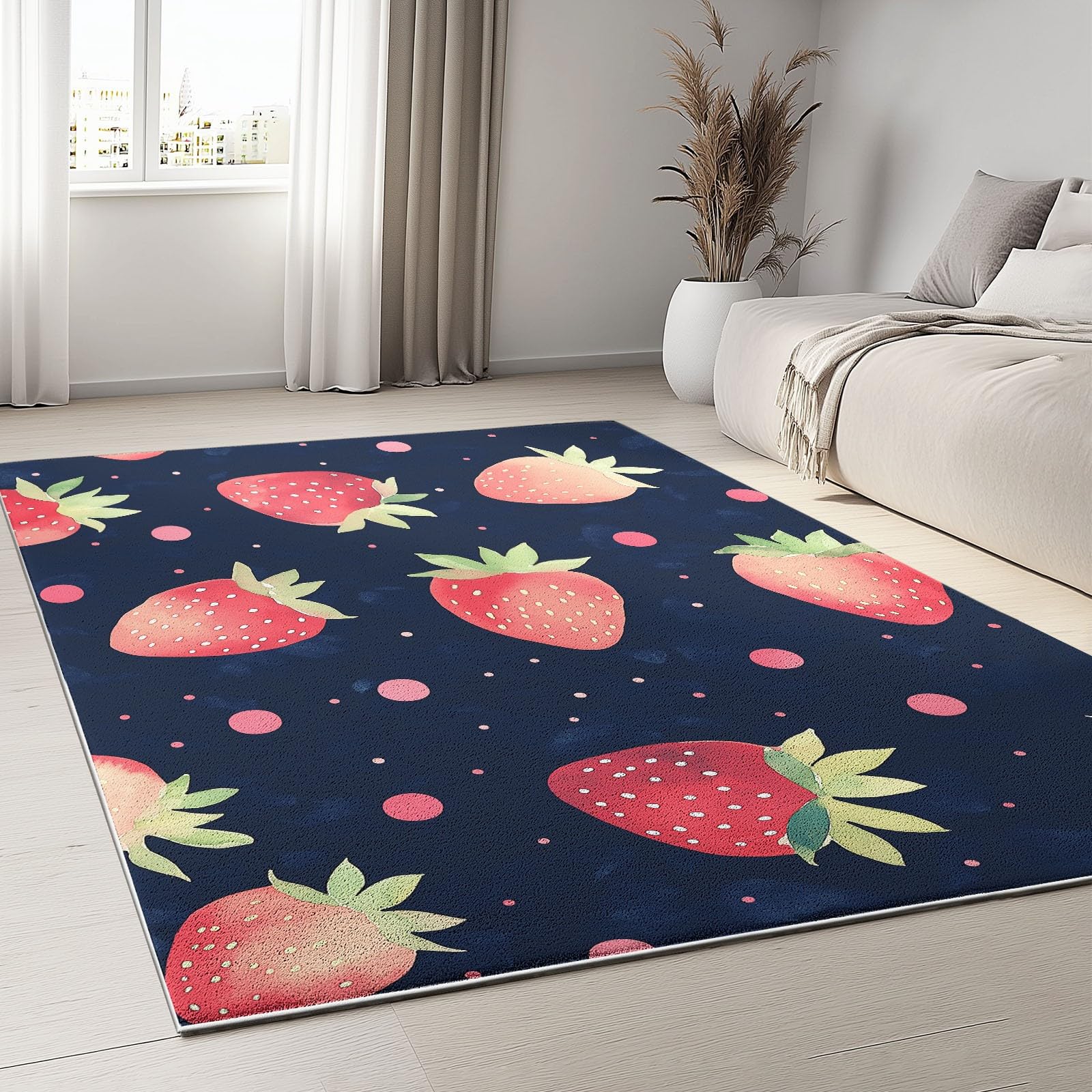 Tapis de couloir antidérapant résistant lavable pour éviter les taches