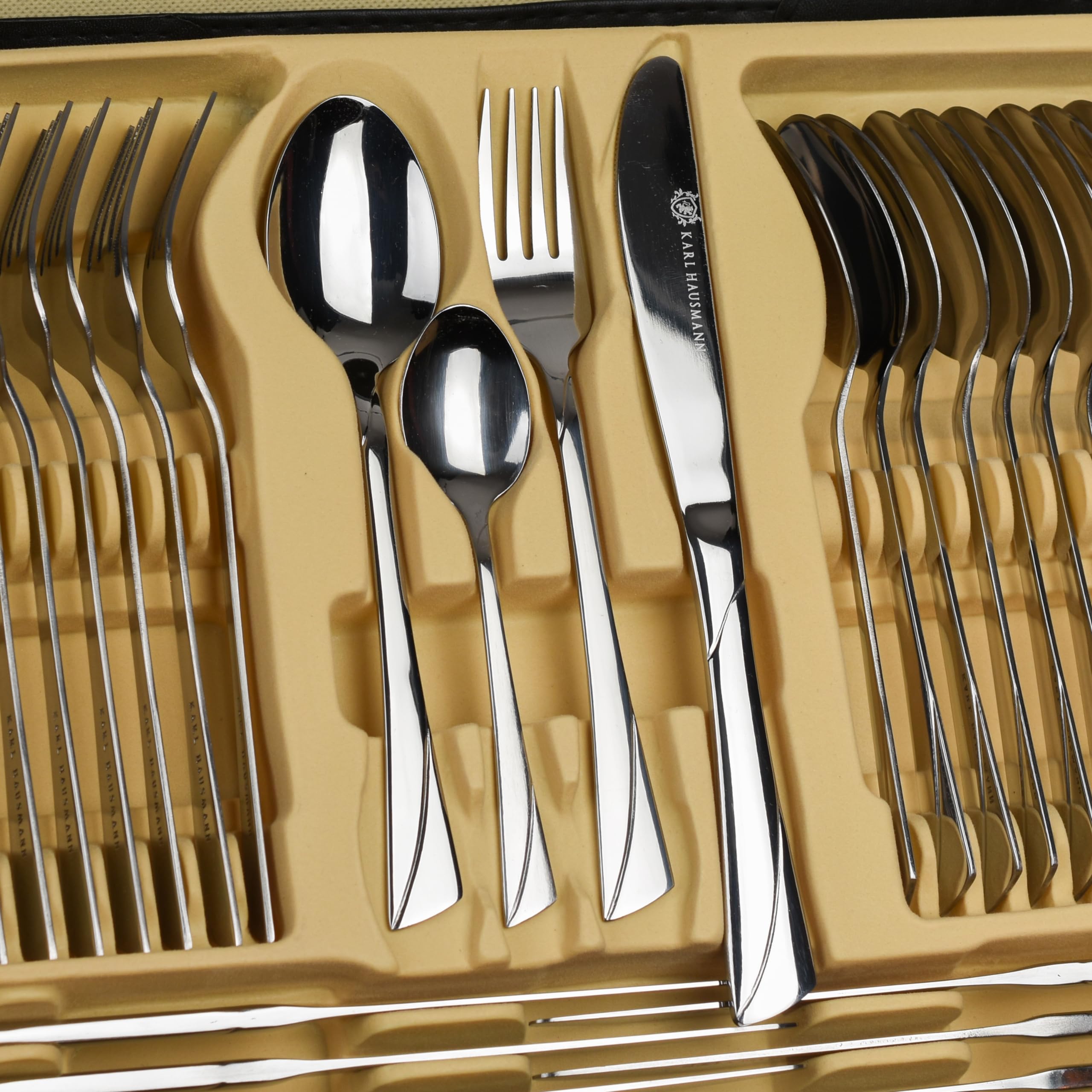 Set Posate 12 Persone In Acciaio Inox - 72 Pezzi Con Valigetta E Accessori - Foto 4