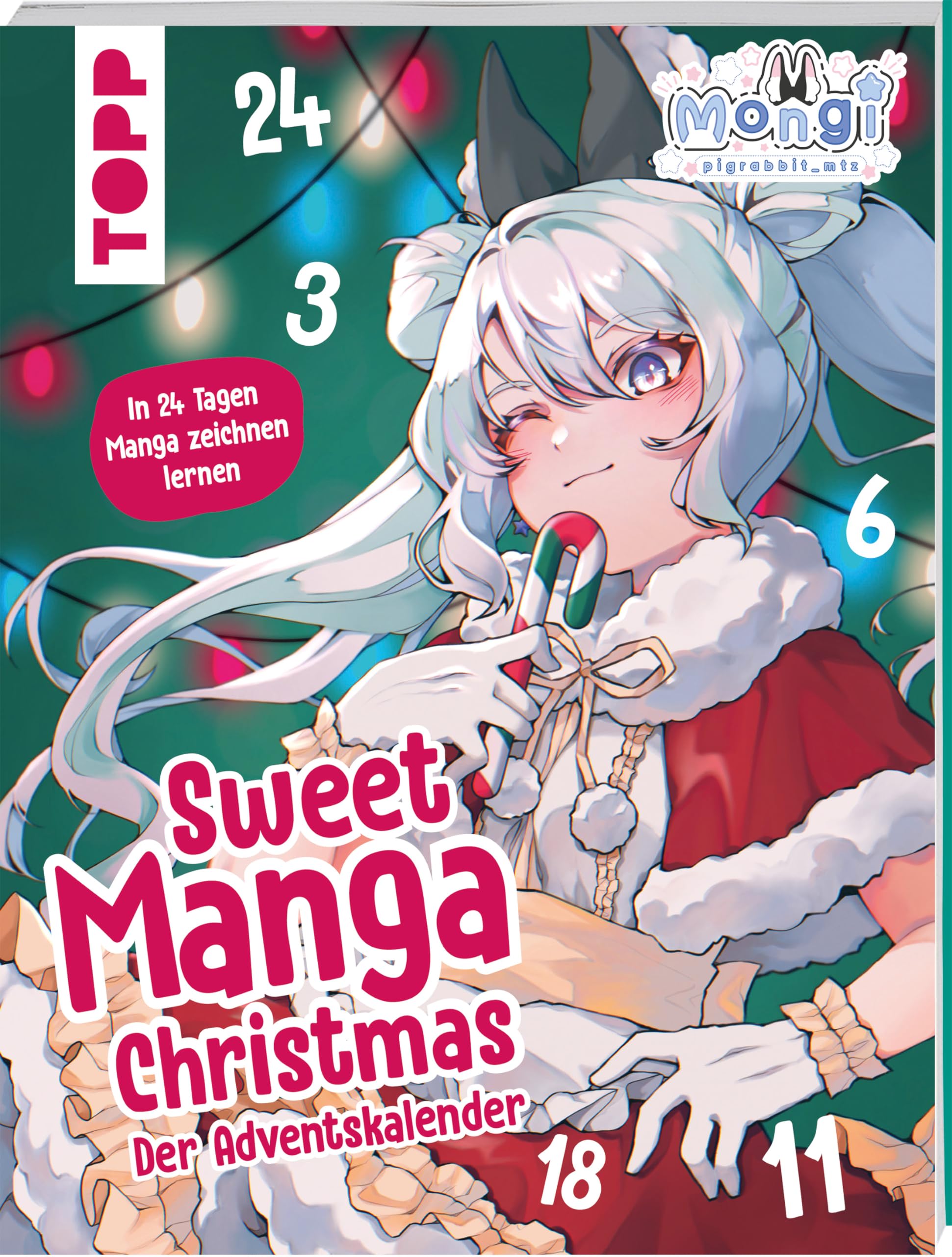 Sweet Manga Adventskalender: Lerne in 24 Tagen Manga zeichnen