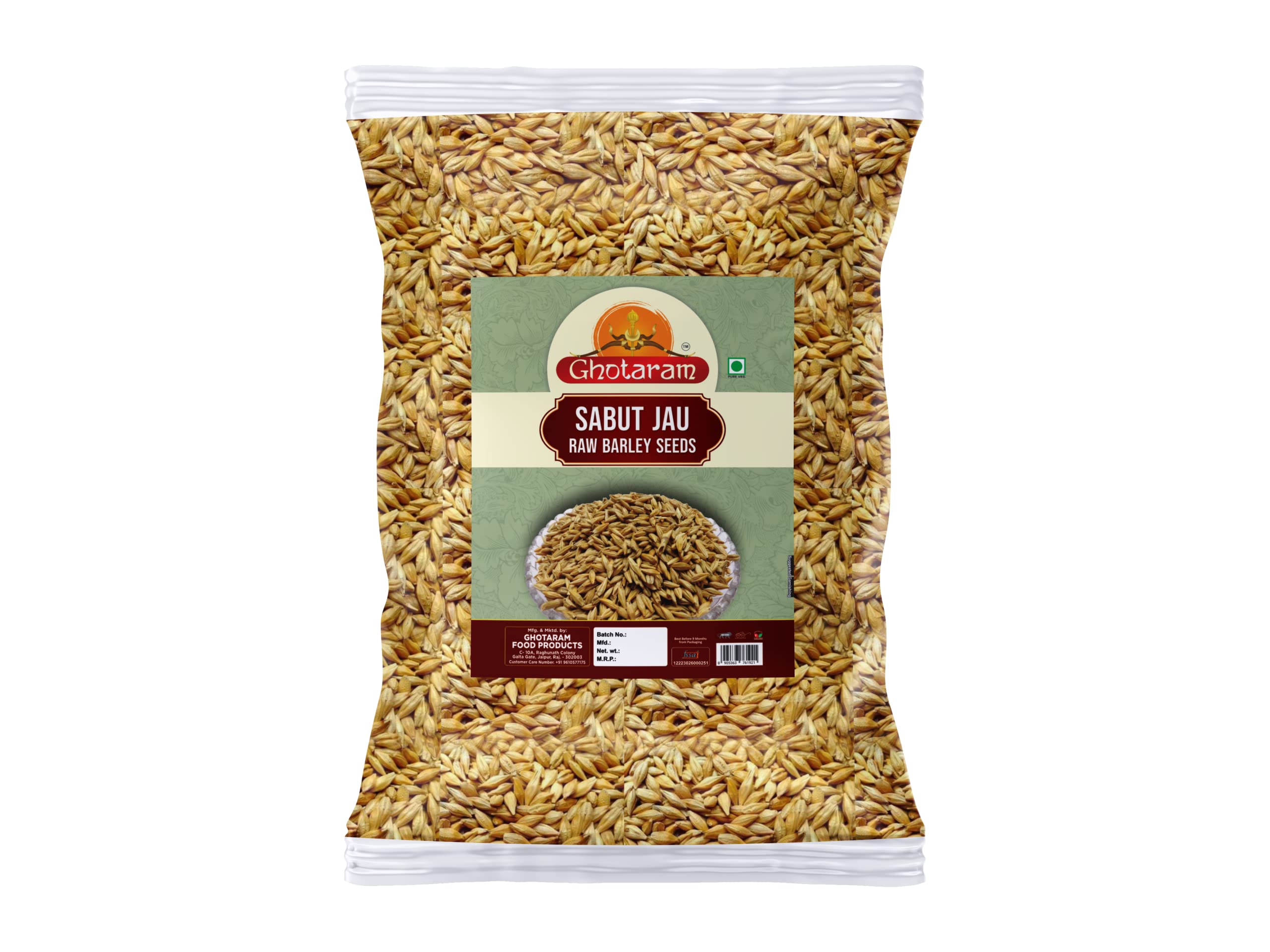 See full amazon price history chart for Ghotaram Organic Sabut Jau/Barley Seed Whole|Whole Joo Sabut Anaj-With Rich Fibre, Vitamins & Minerals|Good Source of Iron-980 grams(980 grams*1Pkt) Ghotaram Organic Sabut Jau/Barley Seed Whole|Whole Joo Sabut Anaj-With Rich Fibre, Vitamins & Minerals|Good Source of Iron-980 grams(980 grams*1Pkt) (B0BZJ9YQ94) Amazon Price History, Amazon Price Tracker