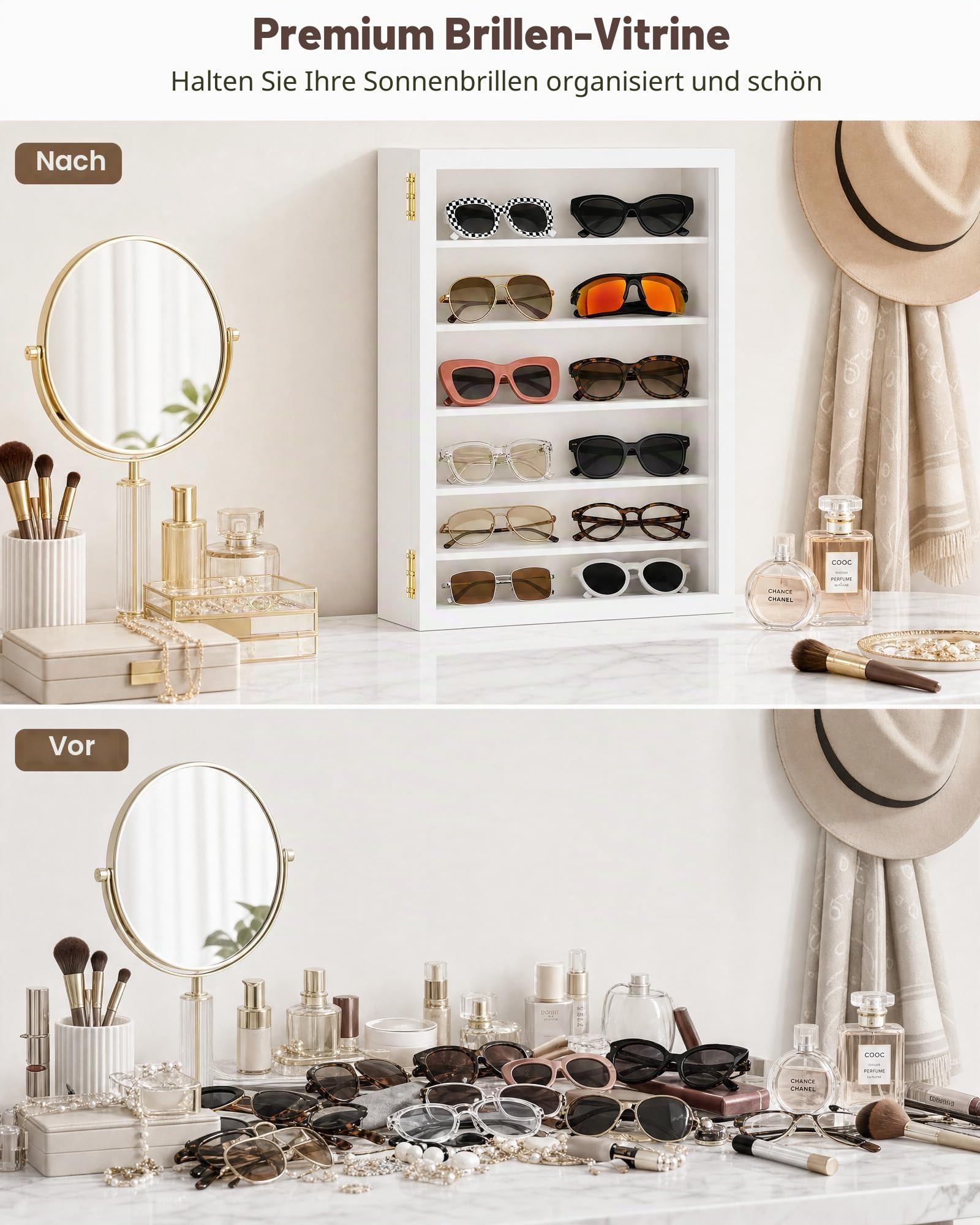 TJ.MOREE Sonnenbrillen-Organizer, Wandmontage