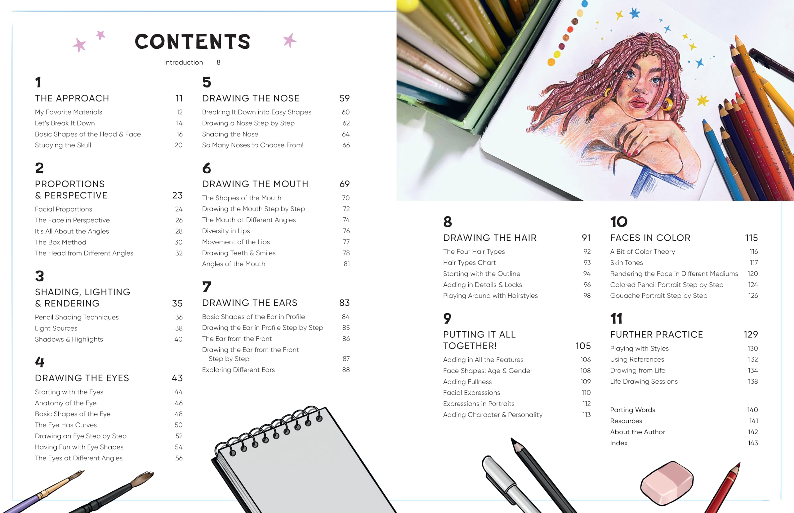 Draw Amazing Faces: Learn the Basics and Develop Your Own Style