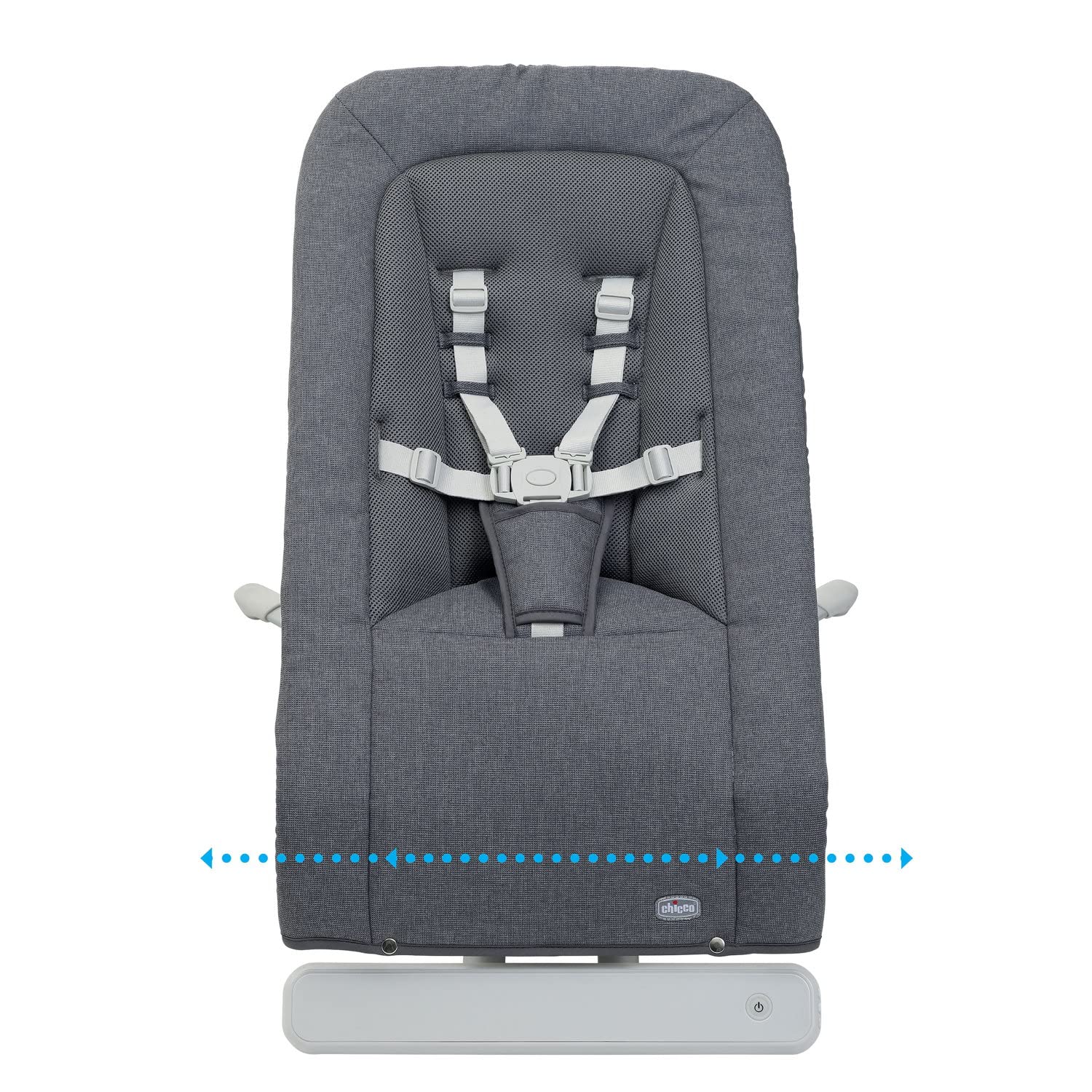 CHICCO WIPPE RHYTHM'N'SOUND mit elektronischem Gleiten Musik Sound SLATE GREY