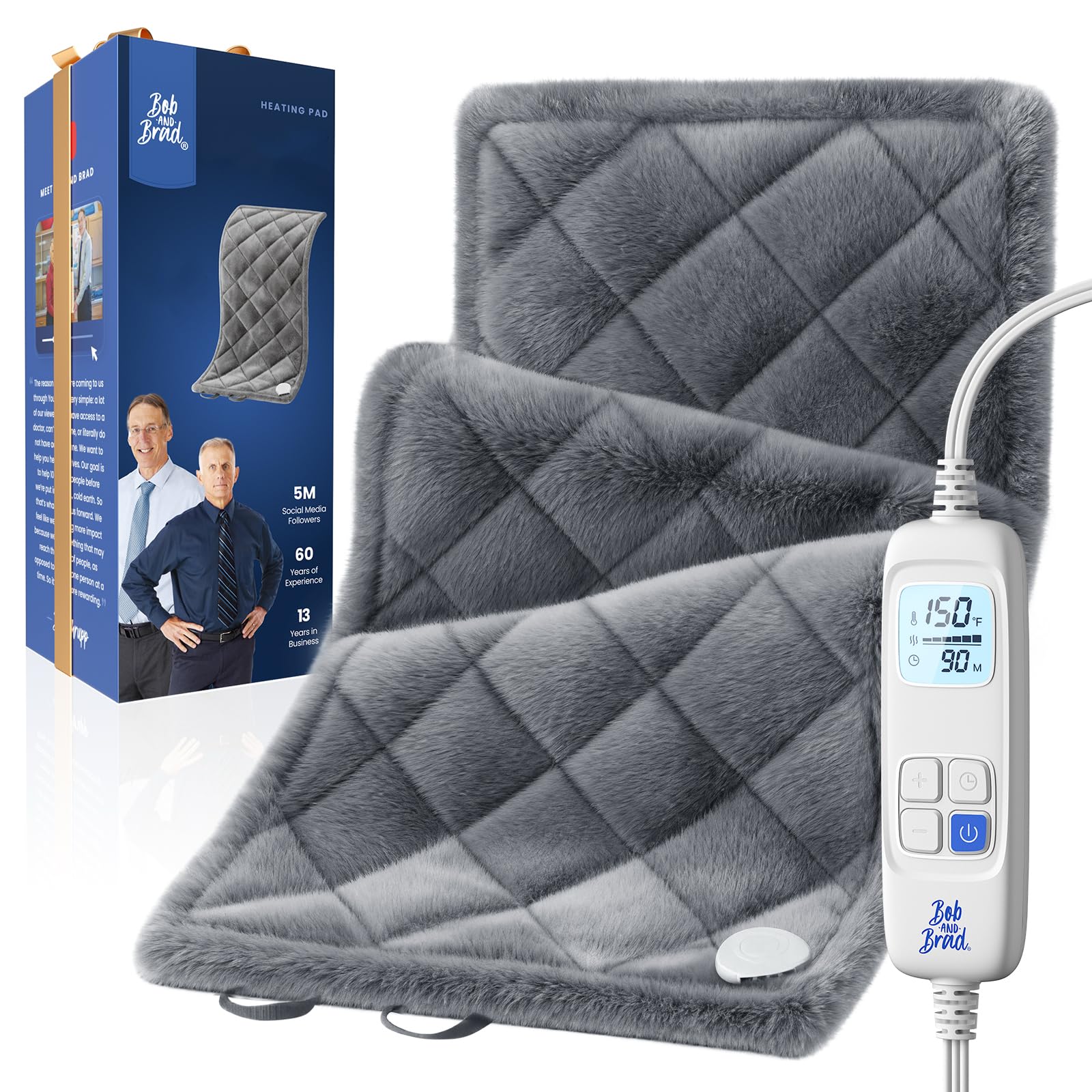 BOB AND BRAD TheraHeat Far Infrared Weighted Heating Pad, FSA Eligible