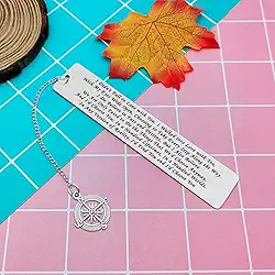 Presentes de relacionamento de longa distância da esposa Marcador de página de lembrança sentimental presentes para ele, marido, namorado, para meu amor, marido, aniversário de casamento, Natal