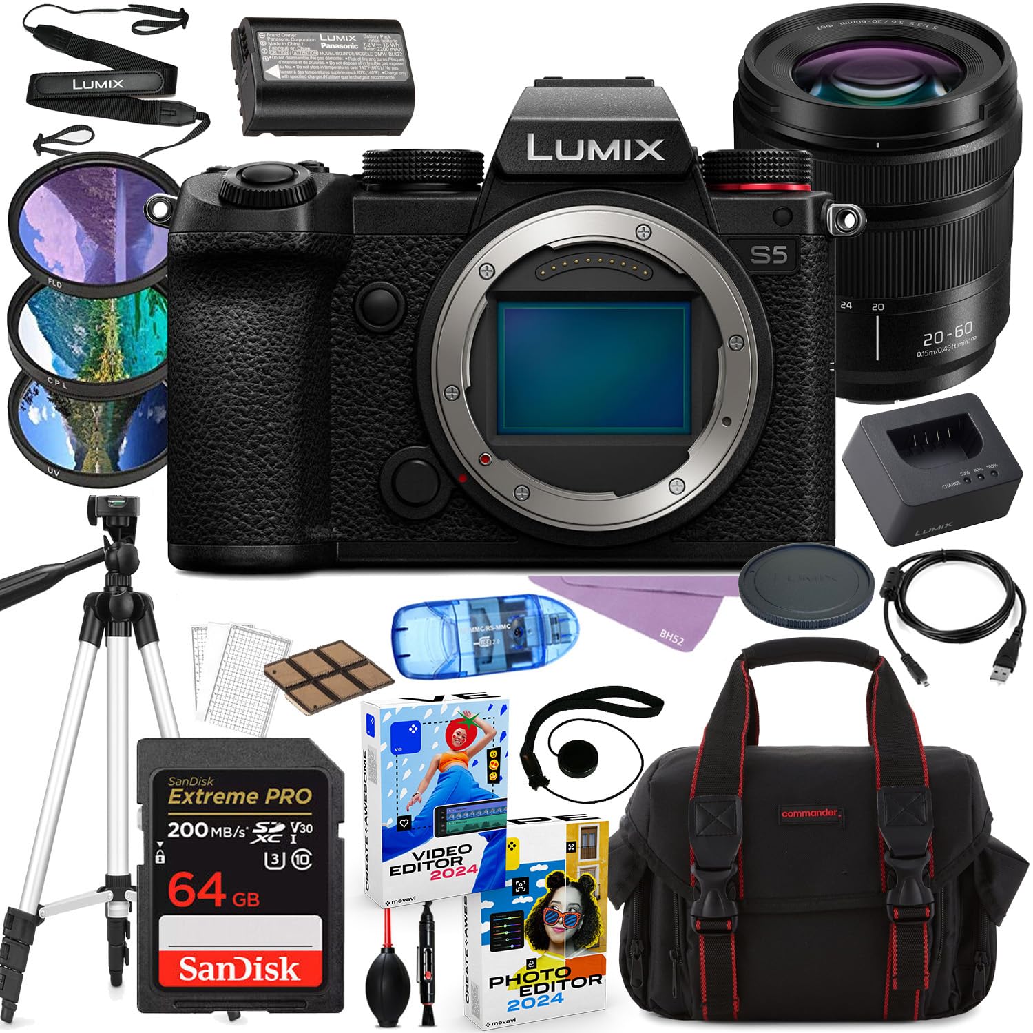Panasonic - 新型　極美品　Lumix S5Ⅱ &amp;  S20-60mm ズームセット hmnjoeh0ptr0f1wqivhm.jpg?crop=