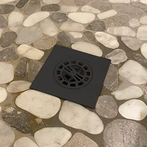 Miniatura 33 de Danco (10739P) Cestas de repuesto para trampa de ducha independiente, prevención de obstrucciones de drenaje de cabello, paquete de 6, color negro