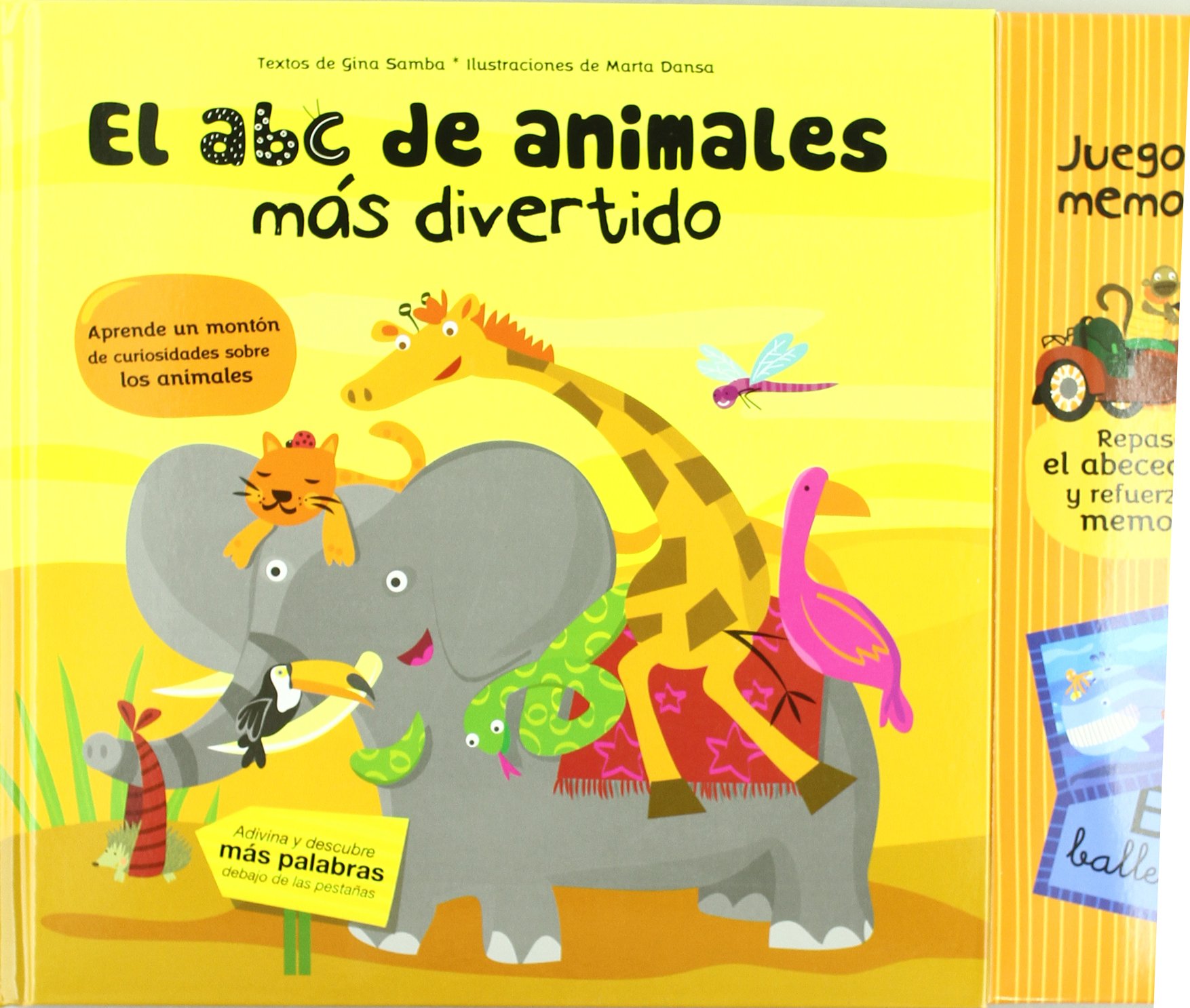 El ABC de animales más divertido: 46 (Libros juego)