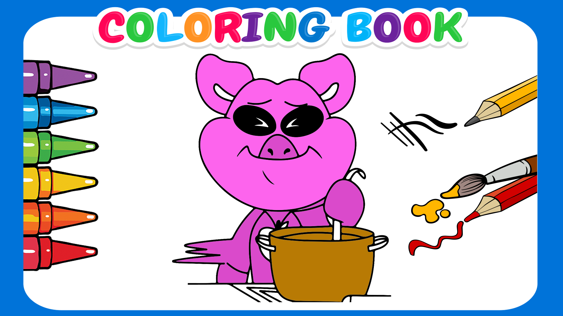 Coloring Book Smiling Critters - App on Amazon Appstore