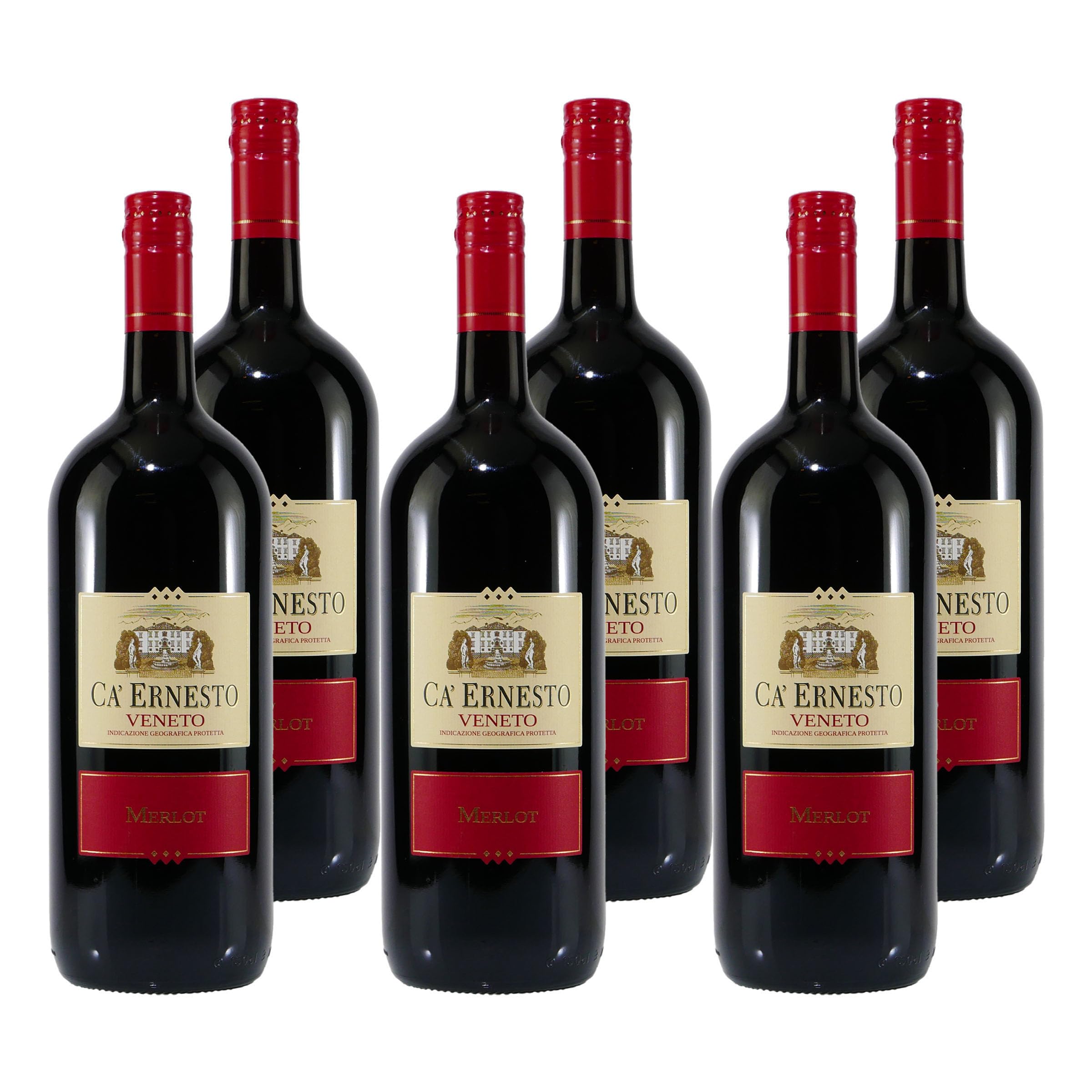 Ca´ Ernesto Veneto Merlot IGP -trocken- (6 x 1,5L)