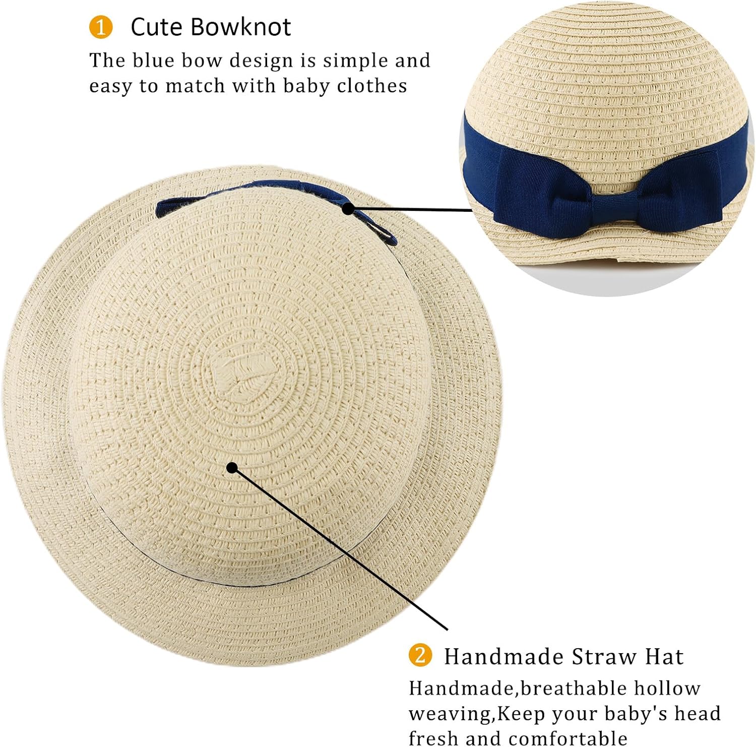 Baby Girl Straw Hat Toddler Summer Beach Hats with Jamaica Ubuy