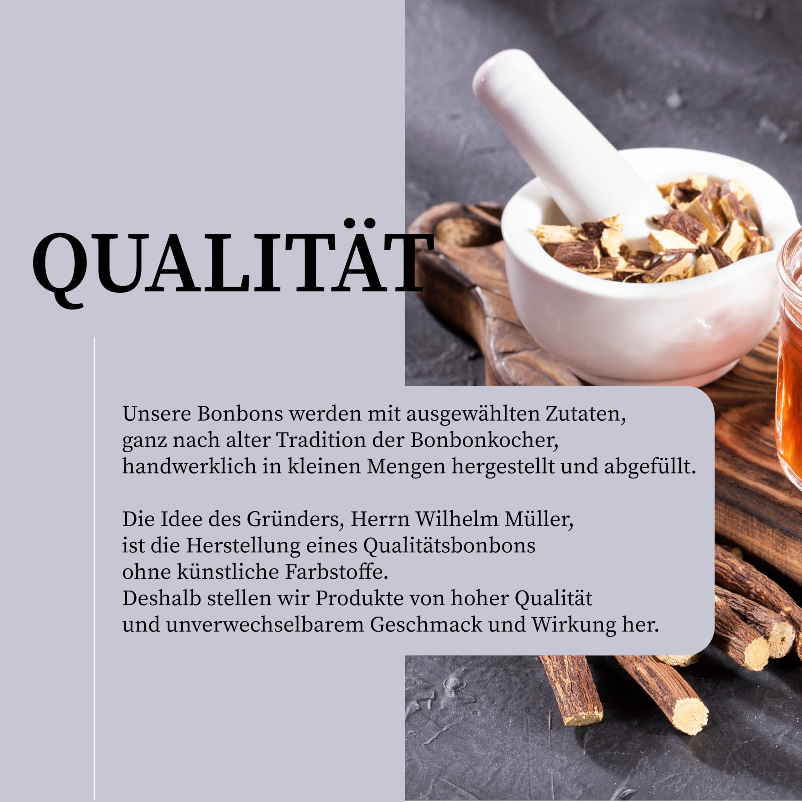 WILHELM Müller Salmiak Kugeln - Bonbons wie vom Jahrmarkt - Lakritz Kugeln mit weichem Kern - Süßigkeiten im praktischen Beutel aus Deutschland - 2500g