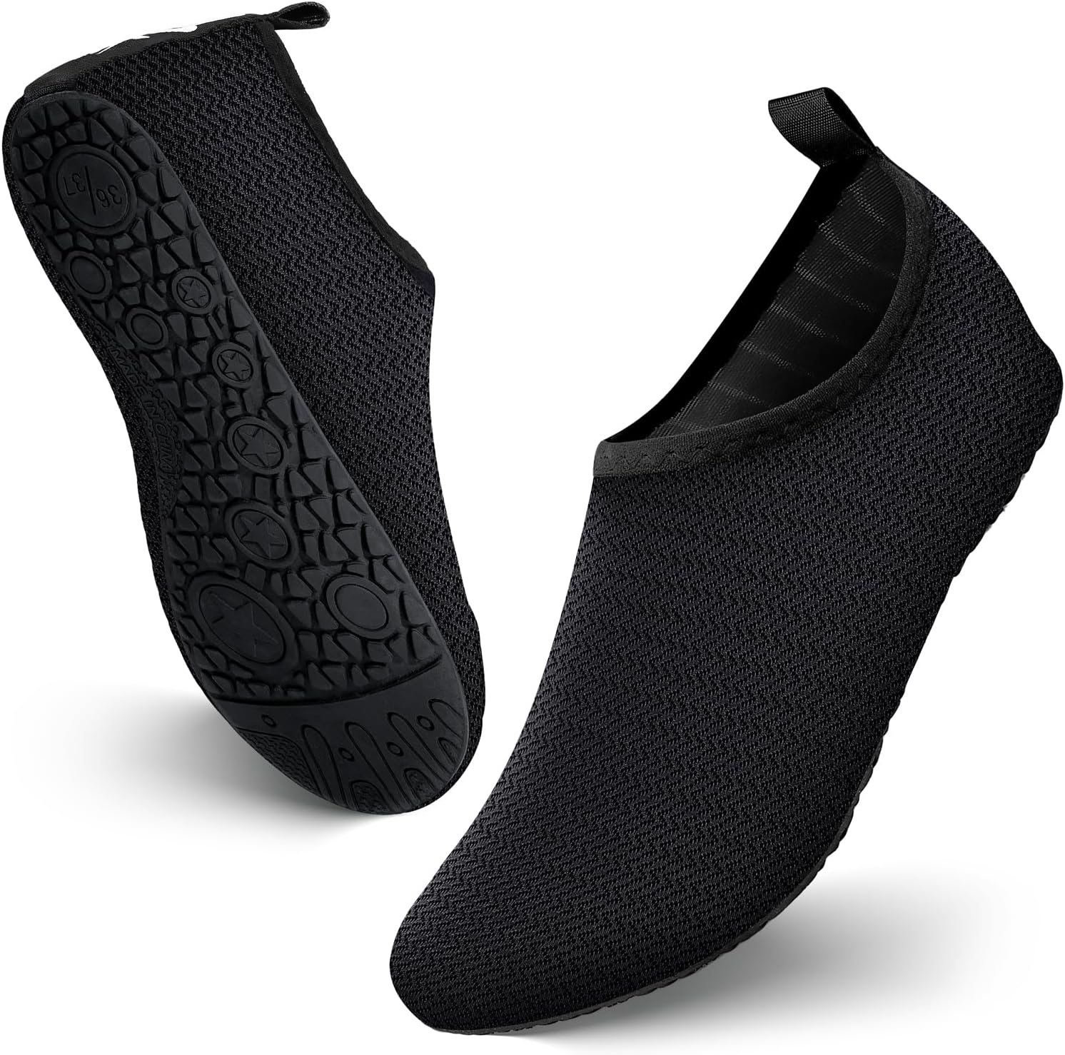 Water Shoes for Women Men Kids, Barefoot Quick-Dry Aqua Water Socks Slip-on Swim Beach Shoes for Snorkeling Surfing Kayaking Beach Walking Yoga