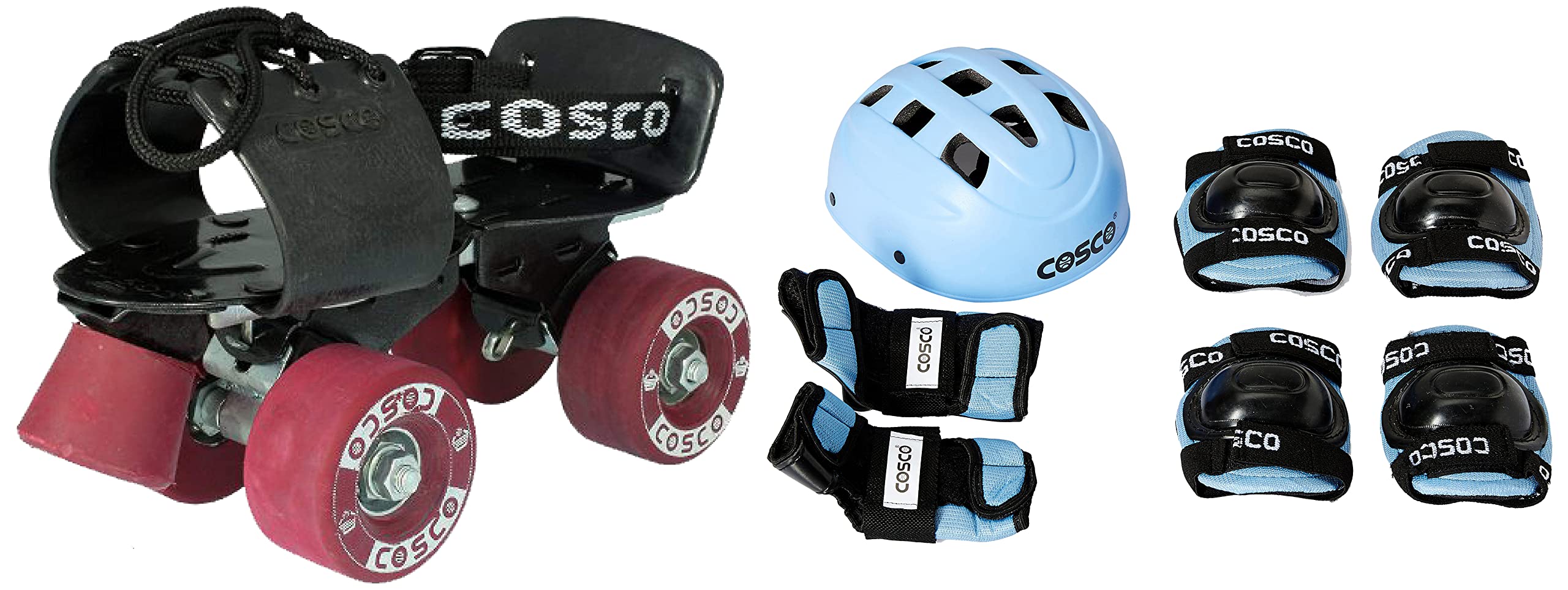 See full amazon price history chart for Cosco Tenacity Super Roller Skate, Senior (Multicolour) & Protective Kit, Junior (Blue) Combo Cosco Tenacity Super Roller Skate, Senior (Multicolour) & Protective Kit, Junior (Blue) Combo (B08614Y33L) Amazon Price History, Amazon Price Tracker