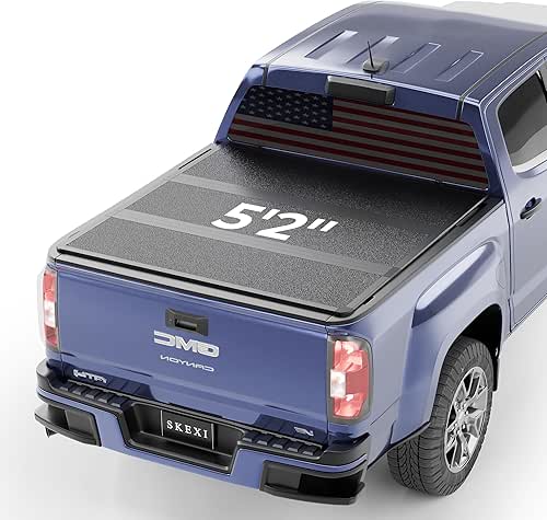 FPR Hard Tri Fold Truck Bed Cover Fits for 15-25