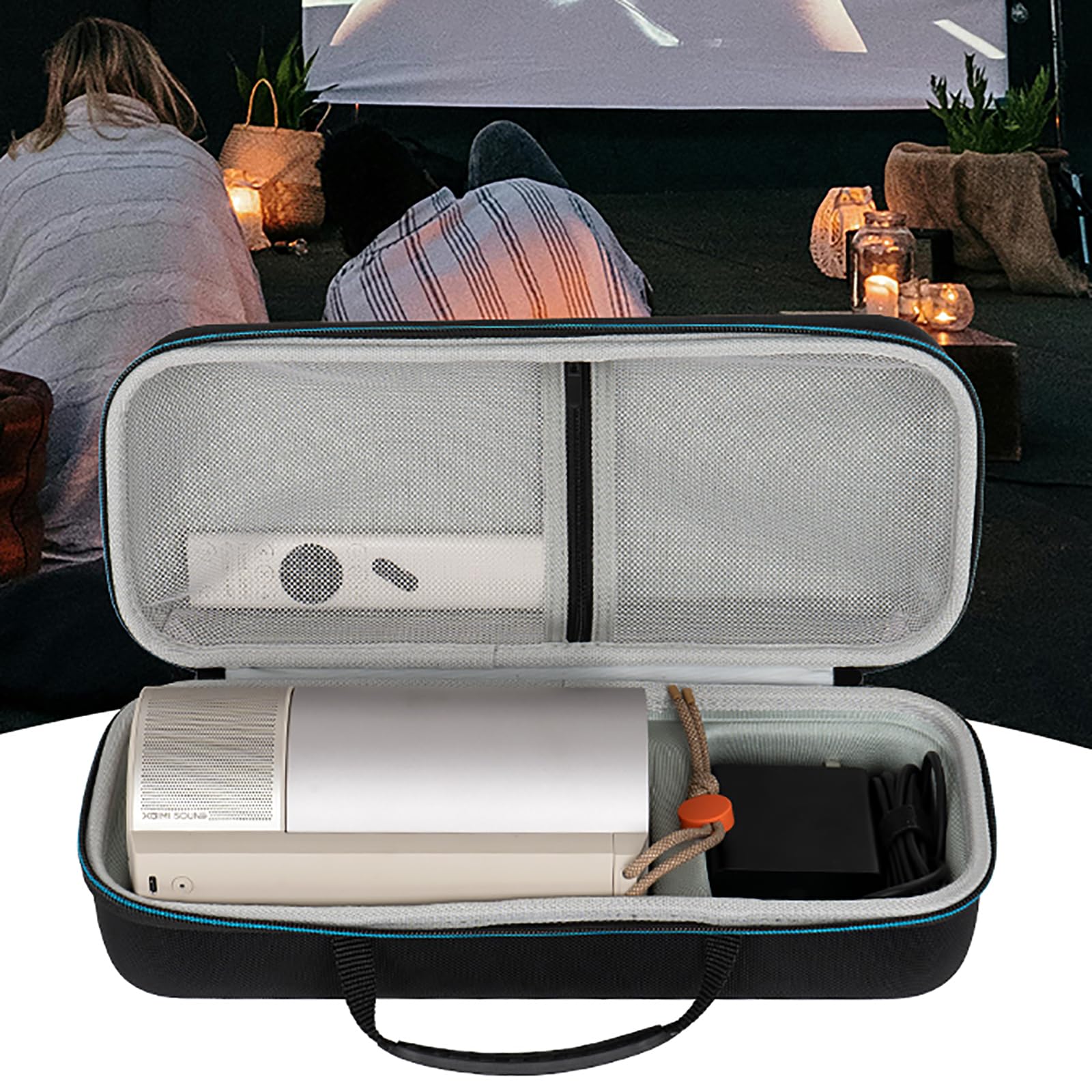 XINGFUDAO Hard Carrying Case For XGIMI MoGo Pro/MoGo 3 Pro & Multi-Angle Projector Stand 1080P