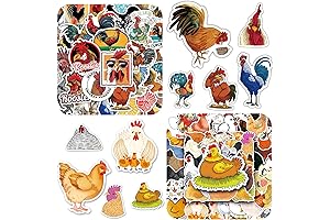 Vibrant Chick Stickers: A Feathery Delight for Decoration Enthusiasts