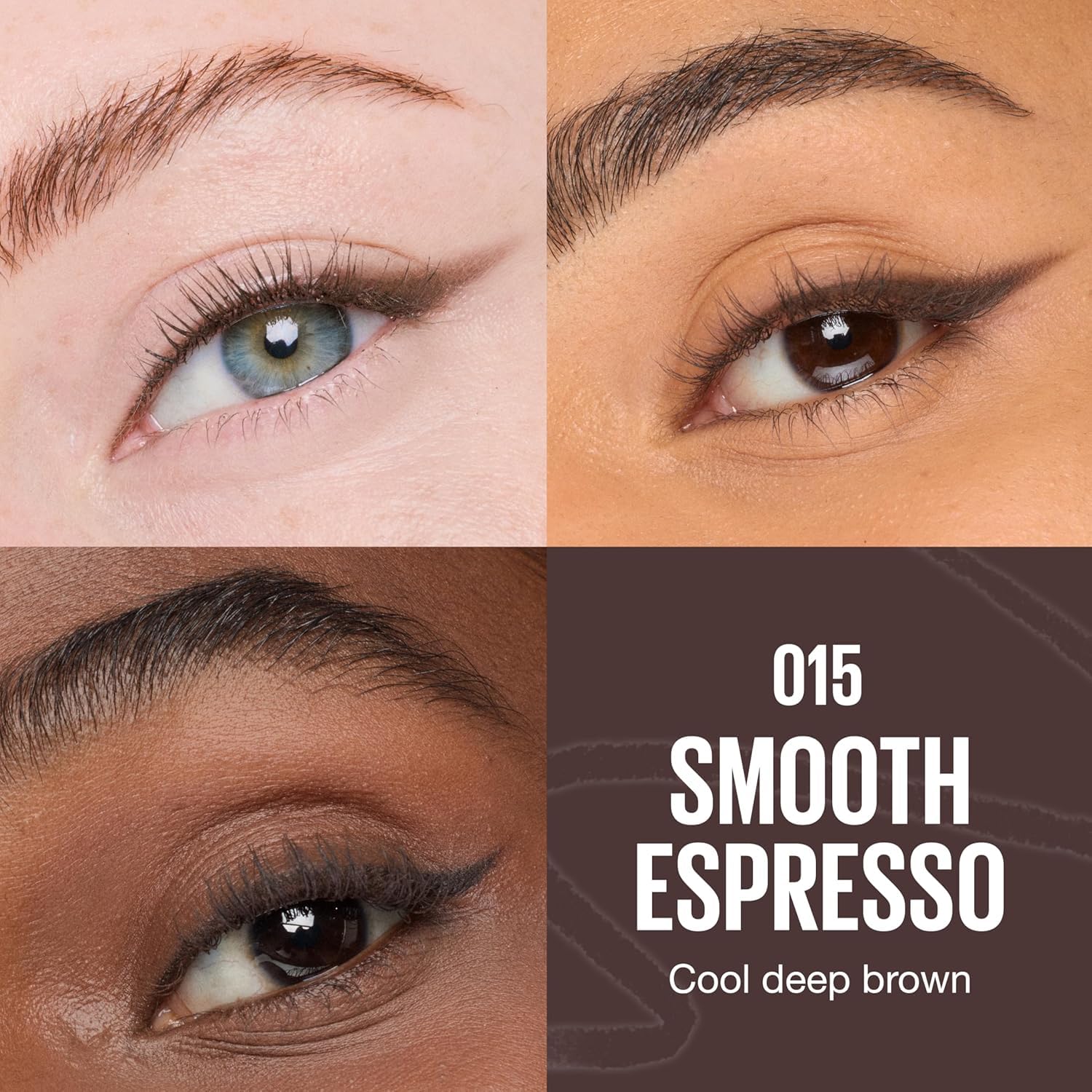 Maybelline New York Sculpting Stix Çift Uçlu Göz Kalemi - 015 Smooth Espresso (2 paketi)