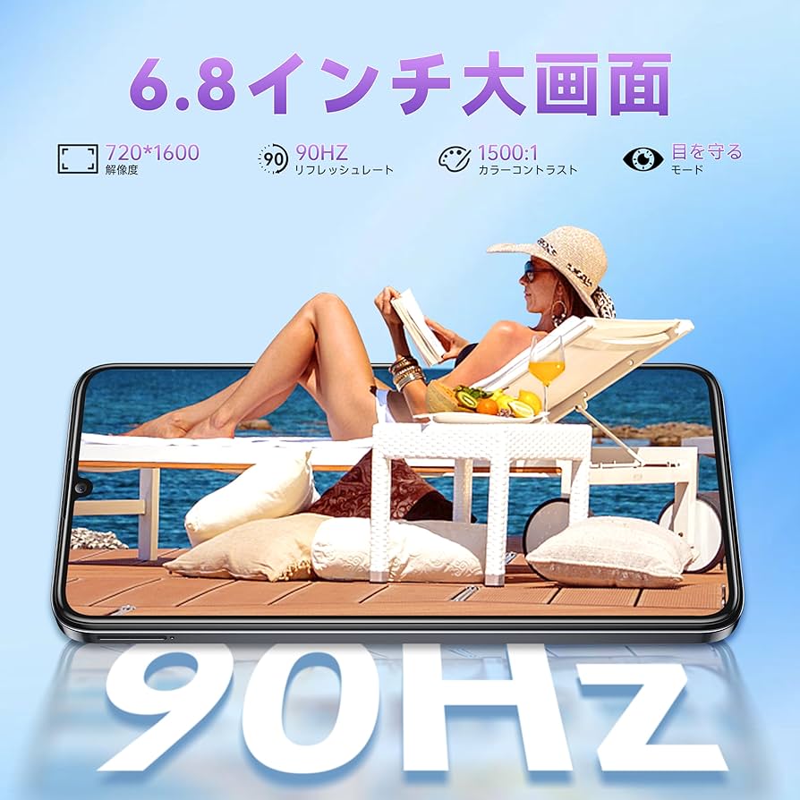 ☆*☆様 【新品未使用】OUKITEL C51 SIMフリー 　18GB+128 Amazon | OUKITEL C51 SIMフリー スマホ 本体 18GB RAM+128GB