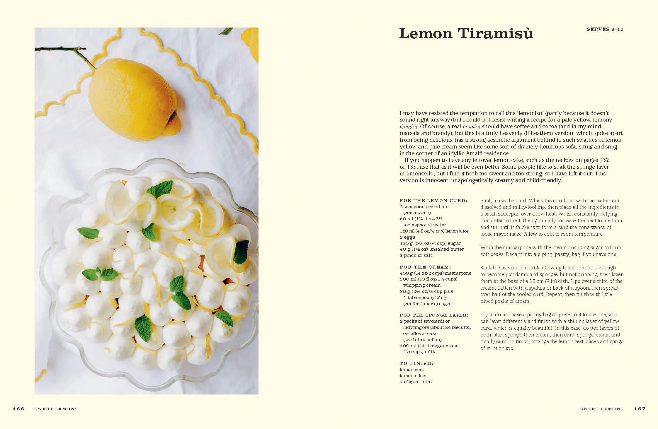 For the Love of Lemons: Italian-inspired, Sweet and Savoury Recipes