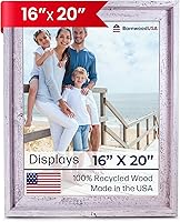 Vista 190 de BarnwoodUSA - Portarretratos con marco de estilo rústico