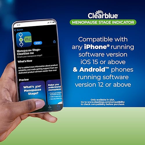 Miniatura 6 de Clearblue Indicador de etapa de menopausia, 5 Ct