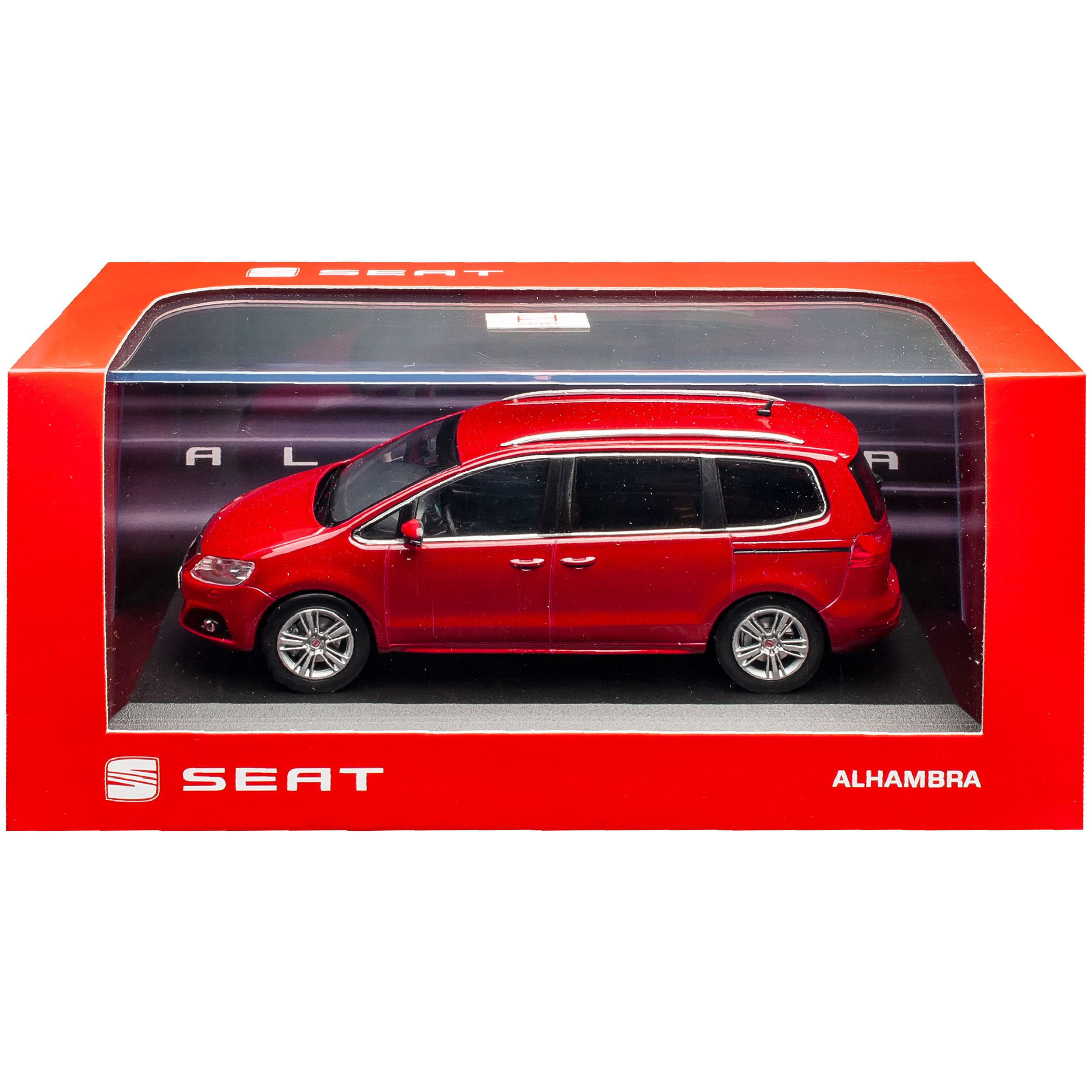 Ixo Seat Alhambra Salsa Van Rot 2. Generation Ab 2010 1/43 Modell Auto