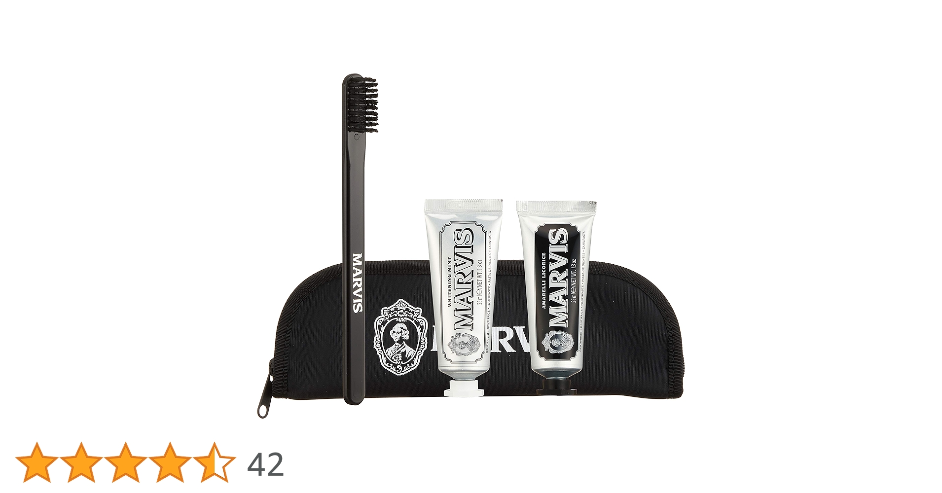 マカン　マービス歯ブラシ24本セット Amazon.co.jp: MARVIS(マービス) トラベル・セット Double