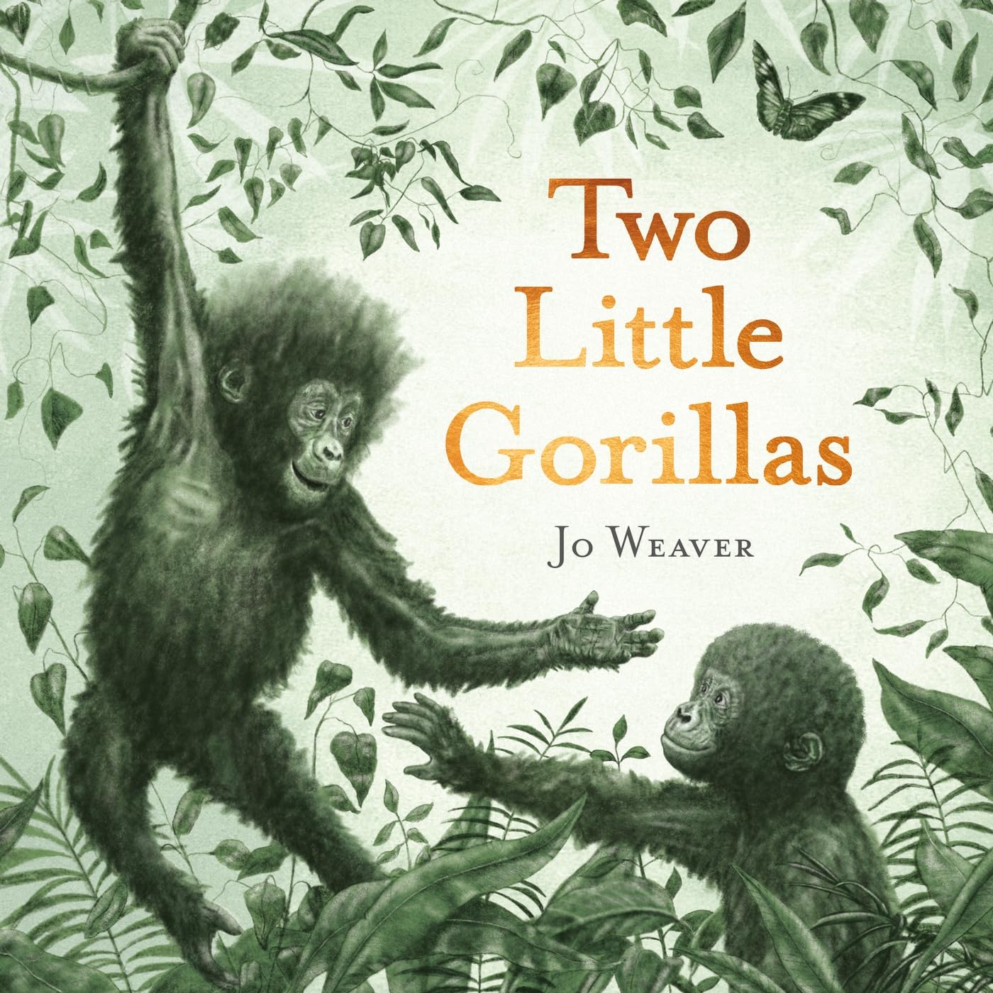 Jo Weaver Two Little Gorillas Paperback Book