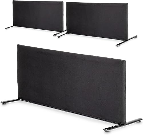 GoSports Pickleball Ball Barrier 3 Pack - Choose Brandable or Pre-Branded - Court Dividers for Pickleball Courts