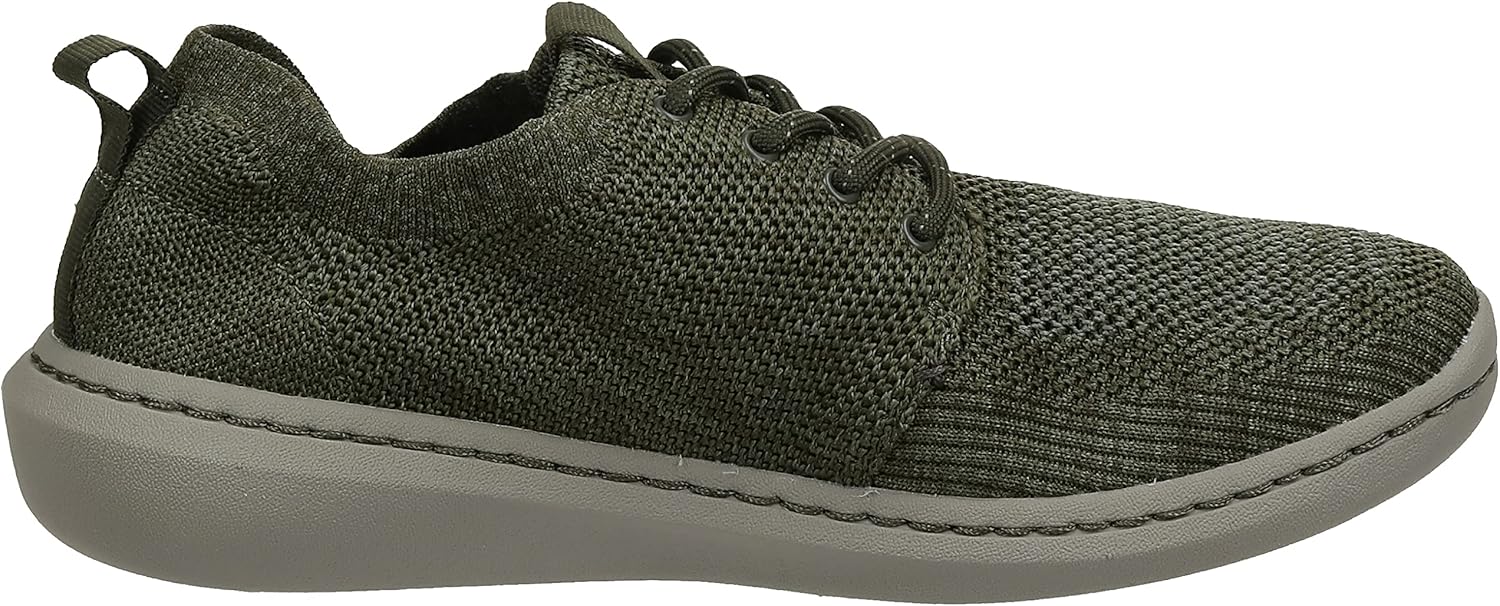 Clarks Men's Step Urban Mix Sneaker 7 Olive Green Combi