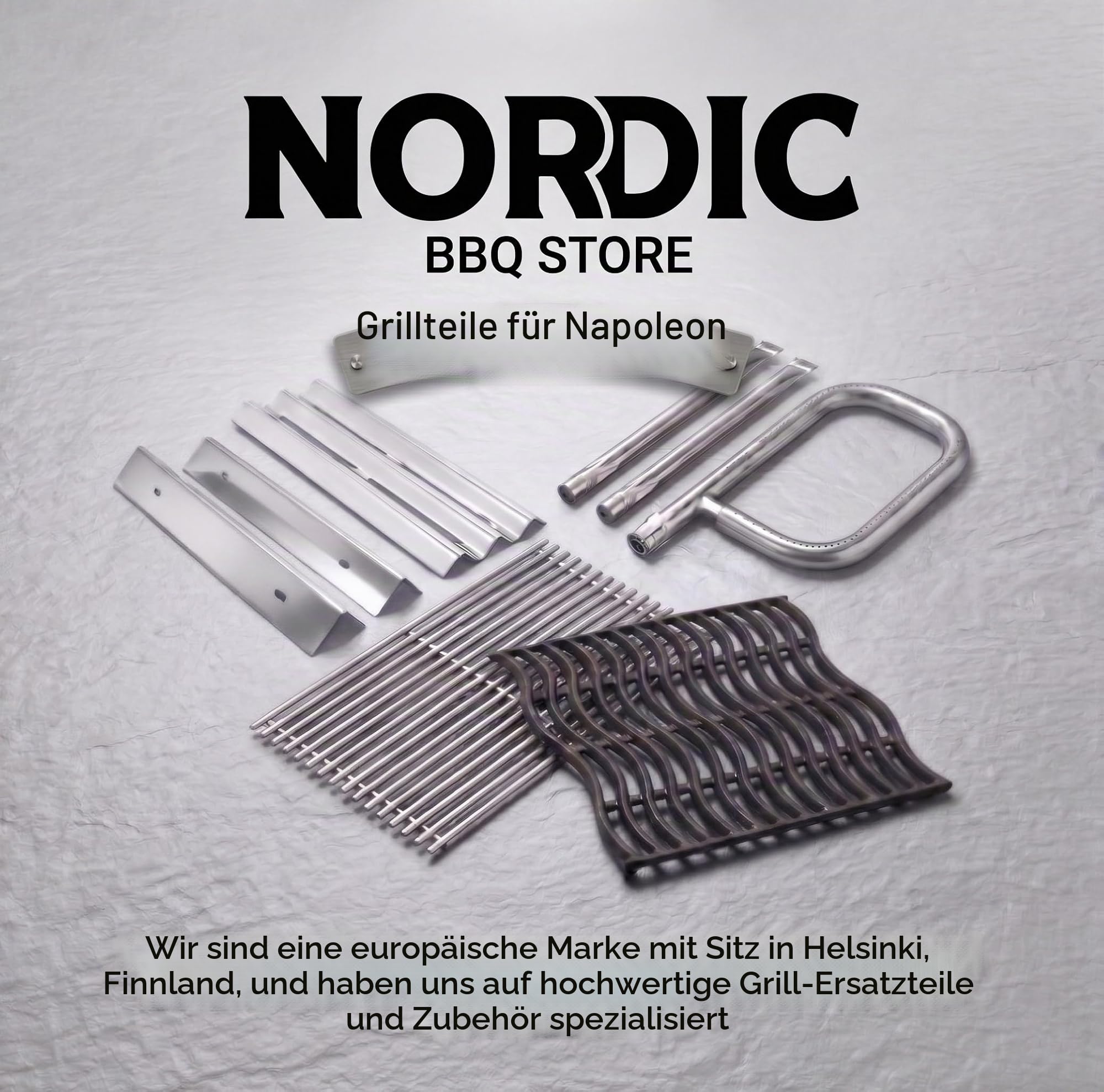 Grillteile für Napoleon LEX 485, LEX 605, LEX 730, Mirage 485 605 Series Grills, eingebaute LEX 485, Bratplatten & Brenner-Ersatzteile für Napoleon Grillzubehör, 3 Stück