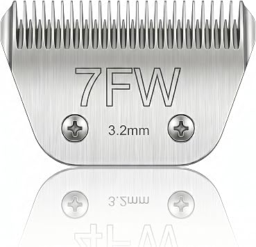7FW Wide 3.2mm Clipper Blade Fits Andis Oster Wahl A5 Pet Grooming Trimmers