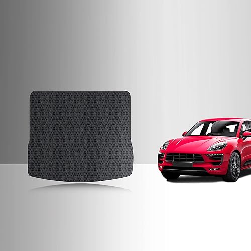TOUGHPRO Alfombrillas de carga y maletero compatibles con Porsche Macan para todo tipo de clima, resistentes (fabricados en Estados Unidos), goma