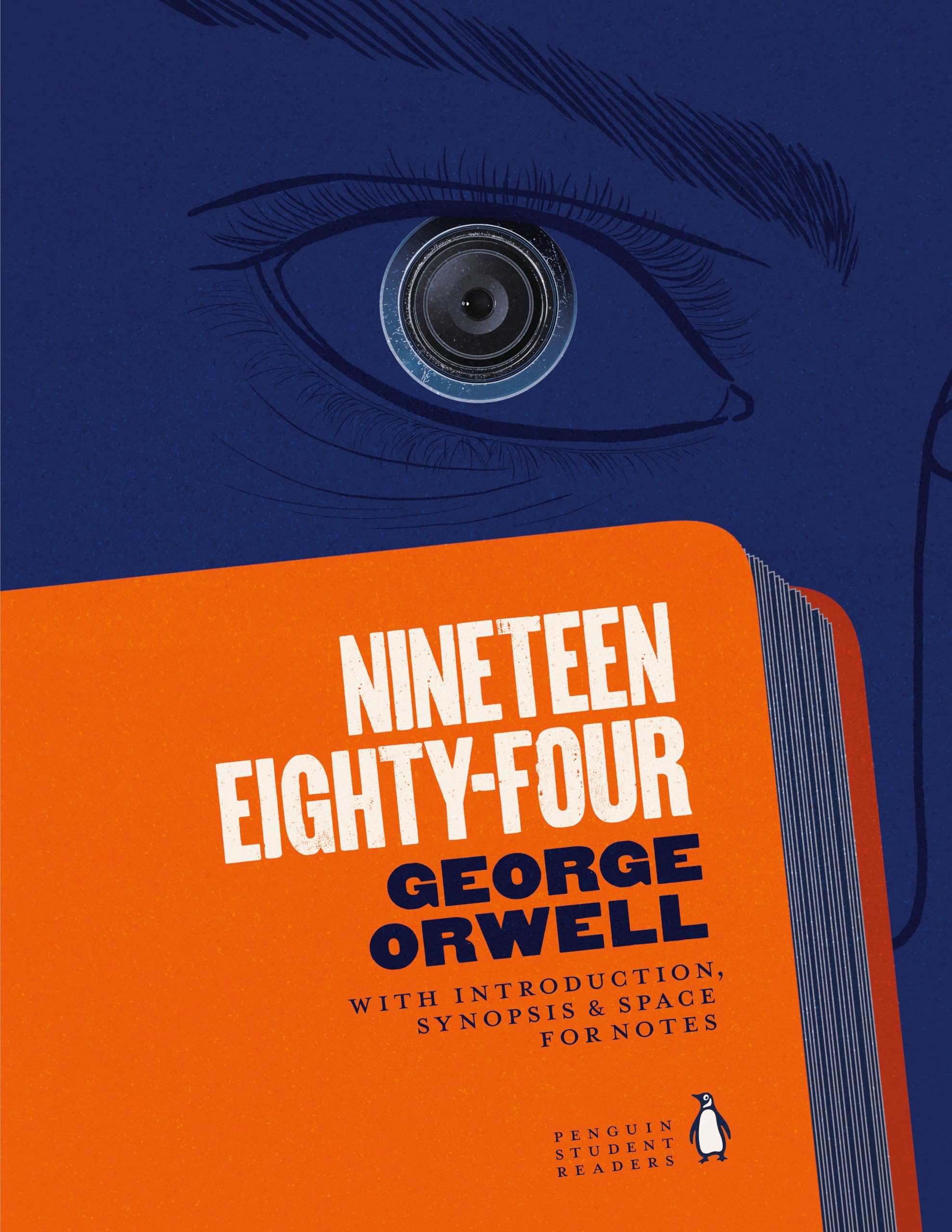 George Orwell Nineteen Eighty-four Paperback Book with Study Notes
