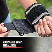 Vista 4 de Pulsera magnética Galvanox con linterna LED - Pulsera de nylon para herramientas, tornillos y clavos con luz de trabajo ajustable - Gran regalo