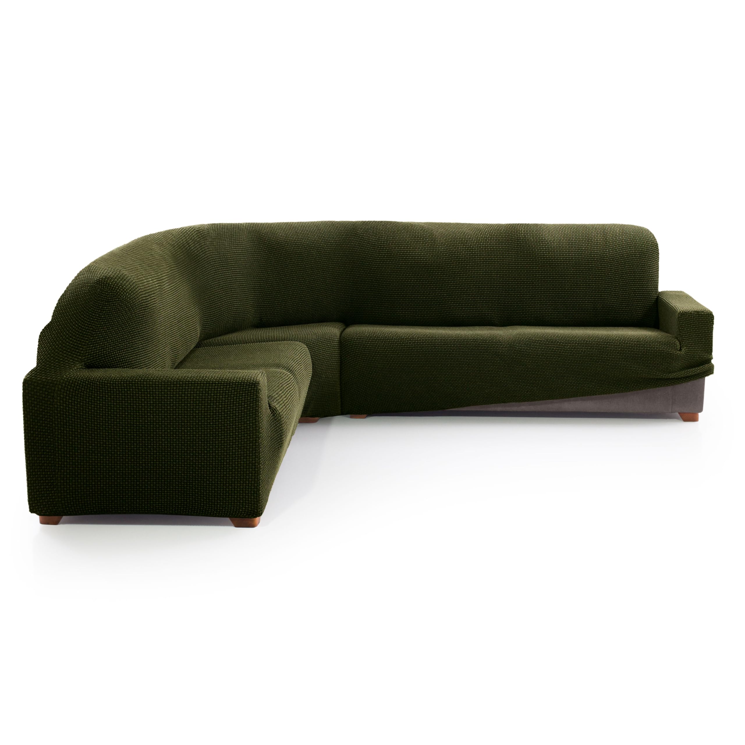 MAXIFUNDAS FUNDAS DE SOFA & CHAISE LONGUE. Sofaüberwurf für Ecksofas, geprägt, sehr elastisch, für Ecksofas.