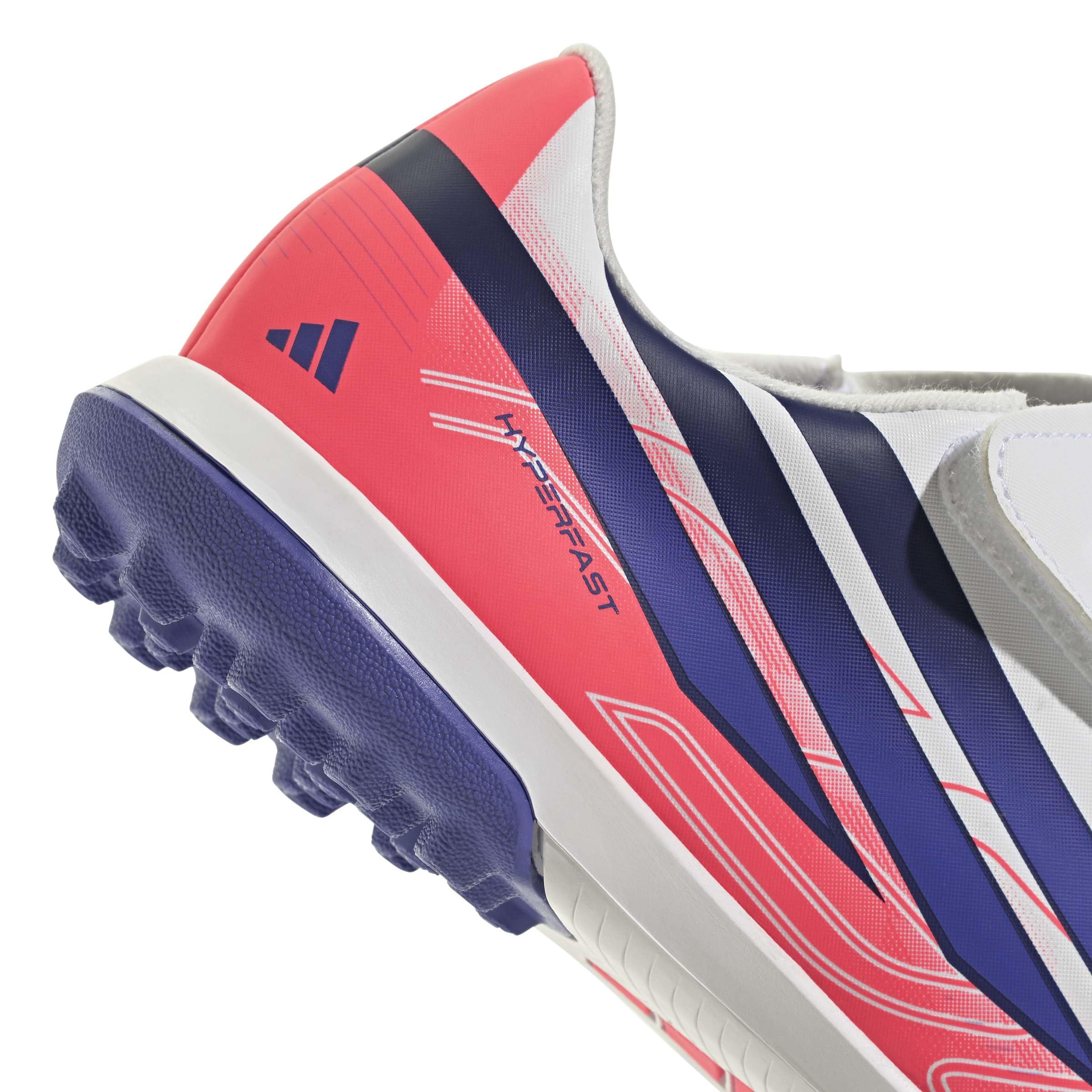 Adidas F50 Hyperfast Club Velcro Turf Football Kids SCARPEUnisex - Bambini e Ragazzi