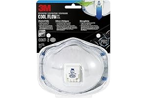 3M P95 Particulate Respirator 8577 for Added Protection with Advanced Electret Filter...