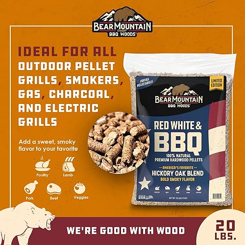 Miniatura 47 de Bear Mountain BBQ - Pellets para ahumar al aire libre, para carnes asadas
