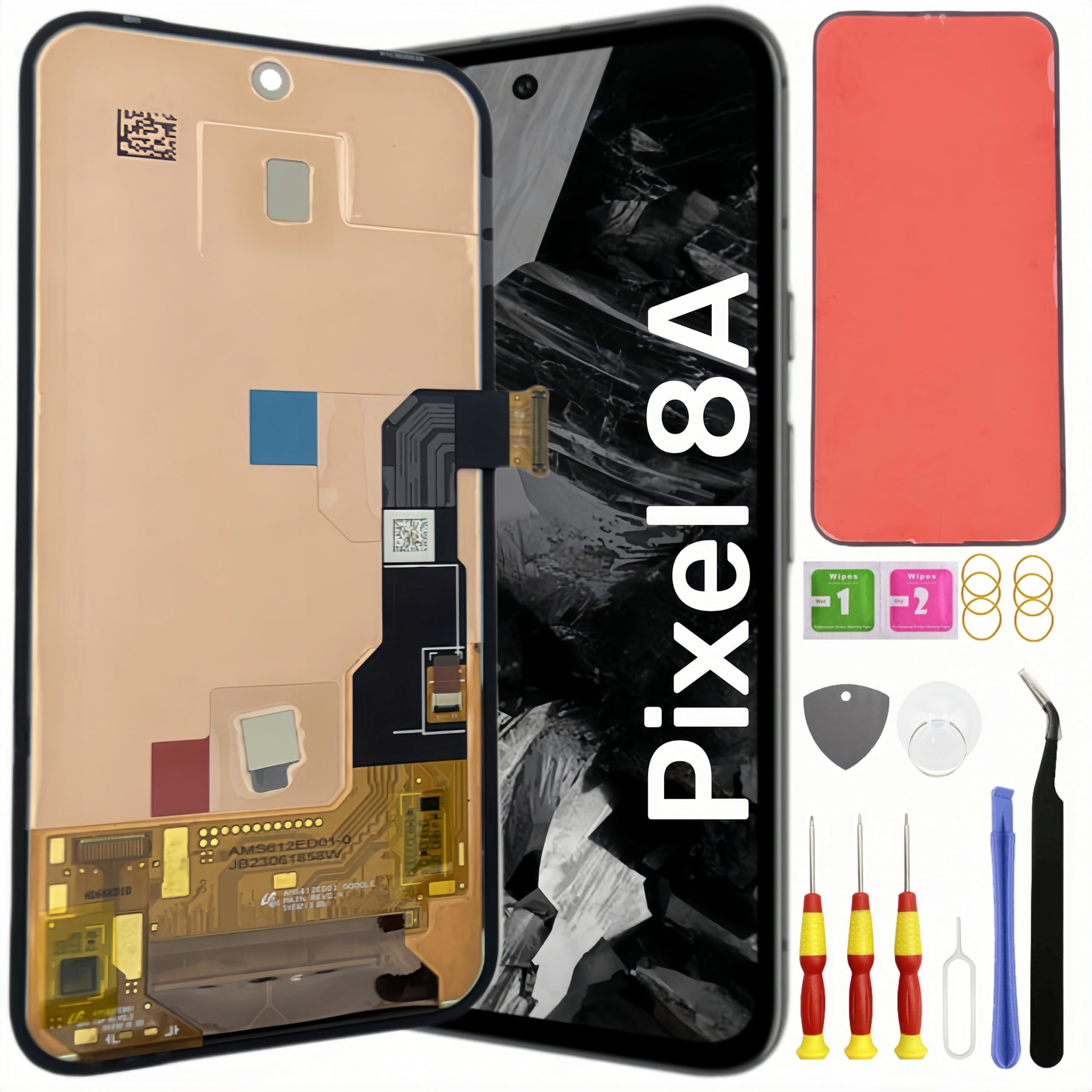 Amazon.com: Original AMOLED Pixel 8A Screen Replacement for Google