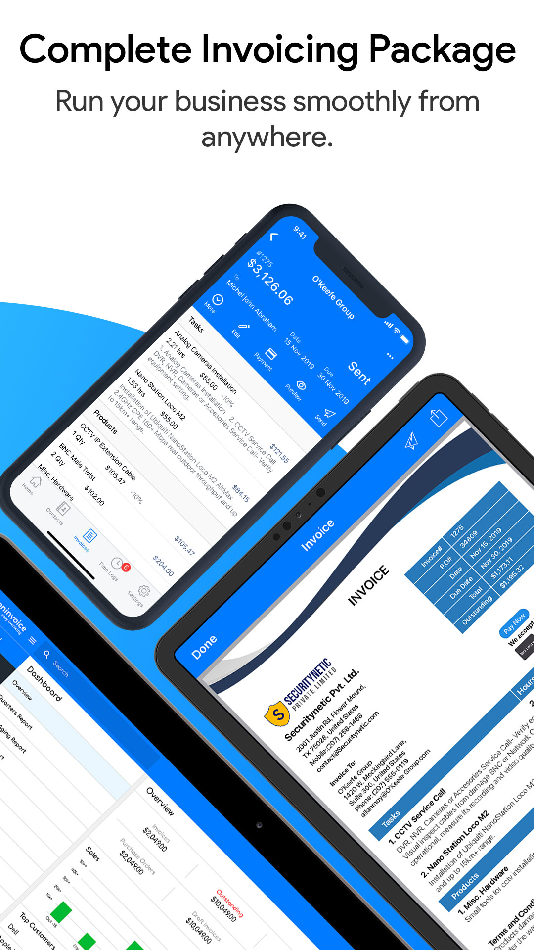 Free Billing & Invoicing Maker App - Moon Invoice - App on Amazon Appstore