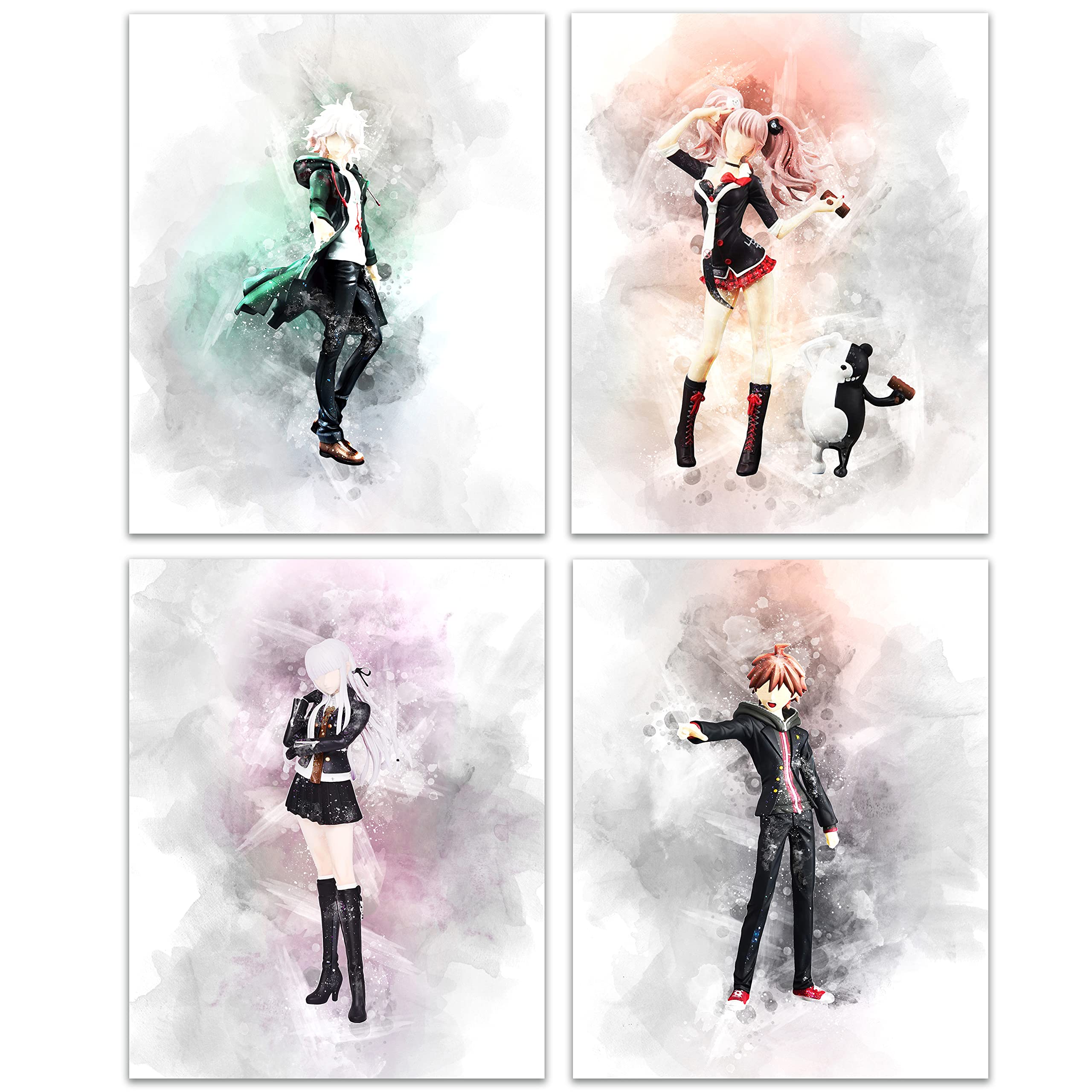 Buy Anime Danganronpa Wall Art Decor Watercolor Monokuma Anime s For