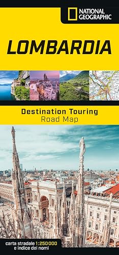 Lombardia. Road Map. Destination Touring 1:250.000