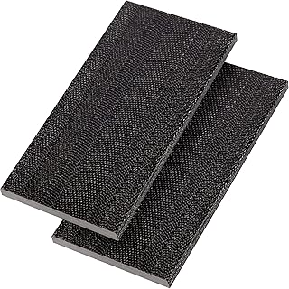 Anwenk 2Pack Patio Rocking Chair Spring Plate Replacement Part Fiberglass Spring Plates Swivel Rocker Chair Lawn Furniture Repair Replacement for Universal Outdoor Patio Furniture, 2.5" x 5"x0.25”