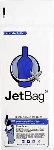 Miniatura 3 de Bolsa protectora de viaje reutilizable, con almohadillado absorbente para botellas, biodegradable, accesorios de viaje, 3 paquete de, Blanco