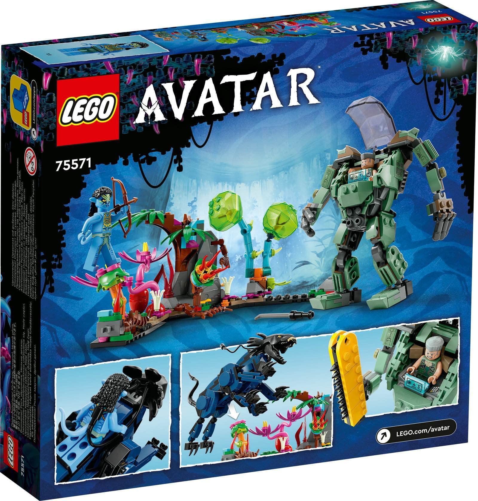 Amazon.com: LEGO Avatar Set of 2: 75571 Neytiri and Thanator vs
